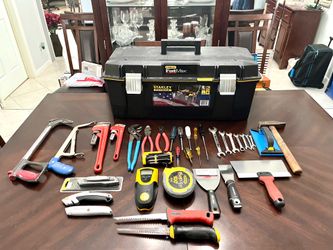 Stanley FatMax Toolbox Loaded with Hand Tools – Great Starter Set