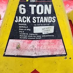 6 Ton Jack stands.