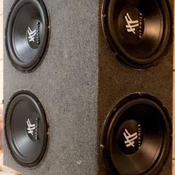 FOUR 12 INCH SUBWOOFERS IN ONE CUSTOM BOX!!!!