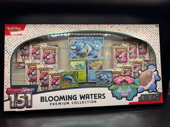 Pokemon 151  Blooming Waters Collection Box