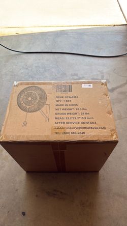 Nice 20 inch wall misting fan