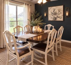 Dinning set-  6 chairs