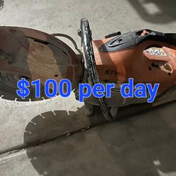 Plate Compactor $60 per day Jack hammer $70 per day