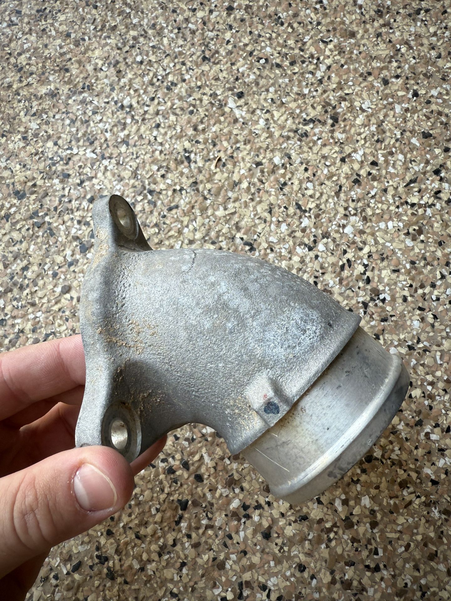 08-15 Mitsubishi lancer evo evolution OEM stock turbo inlet pipe elbow