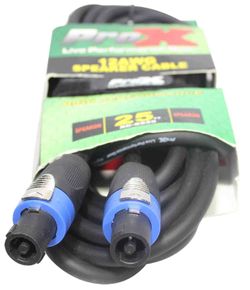 Prox XC-SS25 SpeakOn to SpeakOn 12AWG High Performance Speaker Cable - 25 Feet