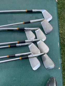 Set of 9 total NorthWestern Golf club Irons with Steel Shafts 2-9 + titanium matrix 6 wood driver
