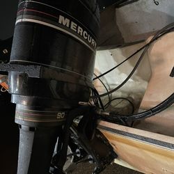 90hp Mercury 