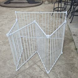 Dog Fence White XL