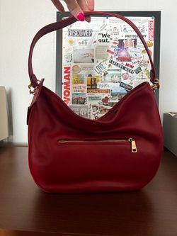 Coach Cross Body - brick red