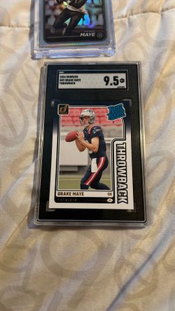 3 x  Drake Maye Rookie Cards !!!!!!!!!! Wont Last Long.