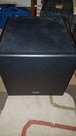Infinity Subwoofer sounds amazing