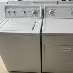 WASHER AND DRYER SET KENMORE 