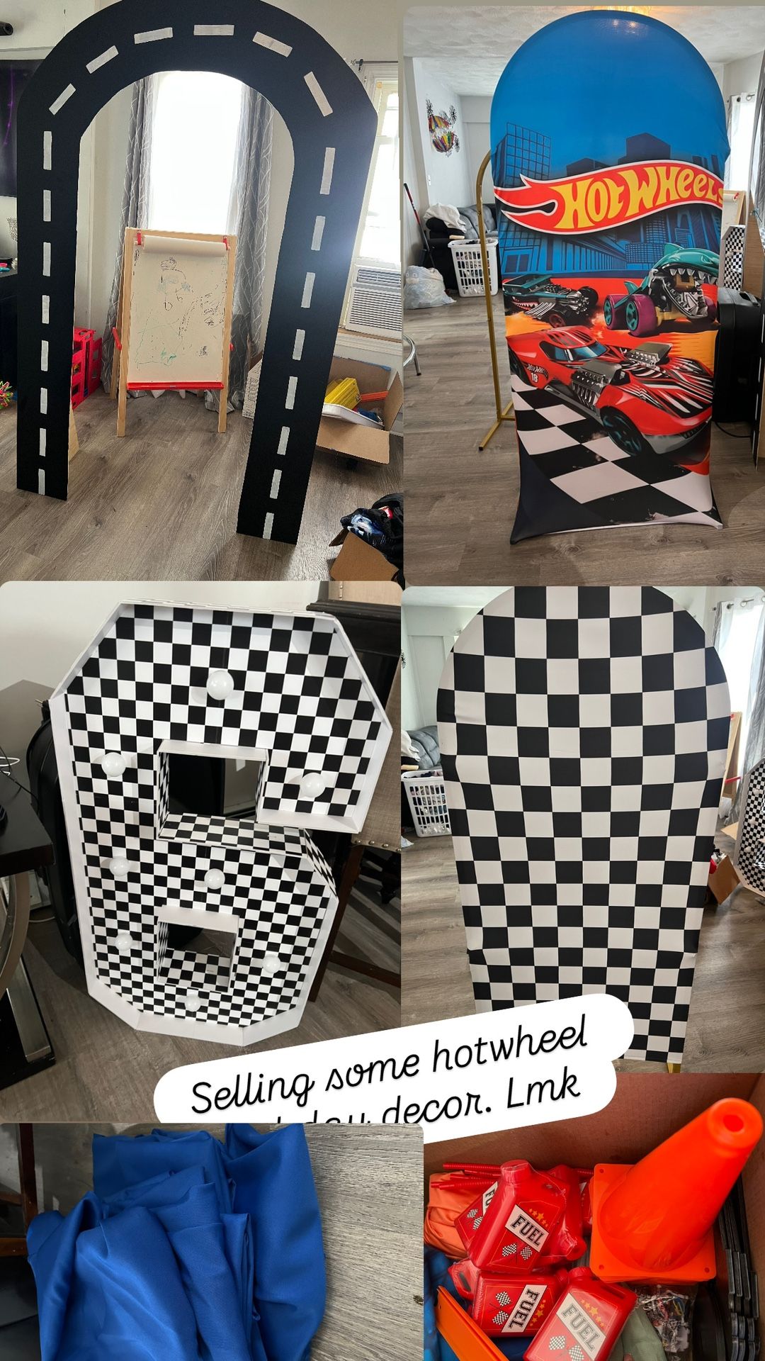 Hotwheel/Race Car party Decor