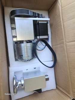 New EngravCNC Rotary 4th Axis 50mm 65mm 80mm 100mm 3 Jaw 4 Jaws Chuck With Thimble For Engraving Machine
