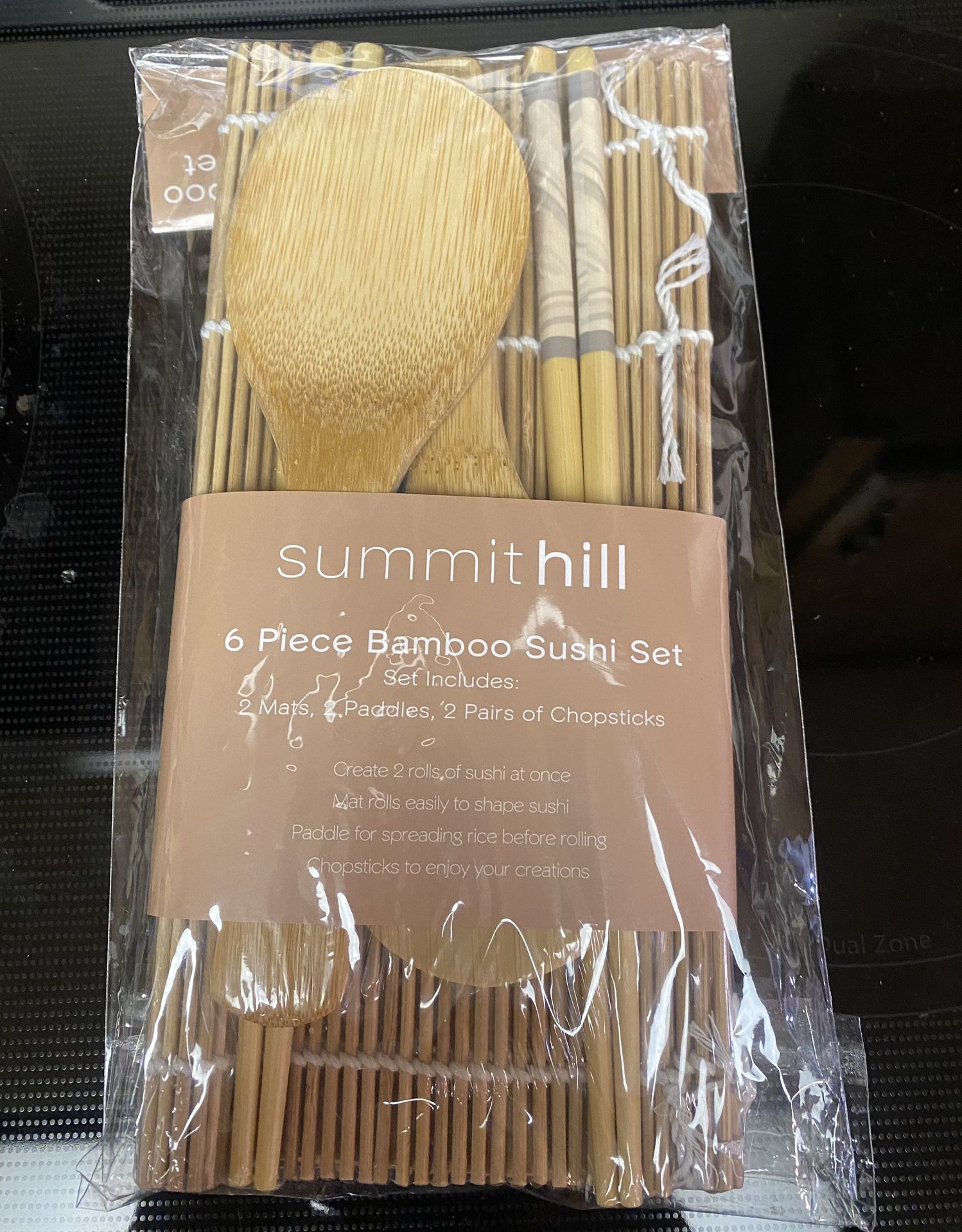 Sushi Bamboo Kit Set (6-Piece Set)