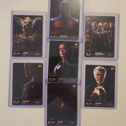 DC HRO Chapter 2 Complete Set Uncommon InFocus Unscanned 7 Cards Lot