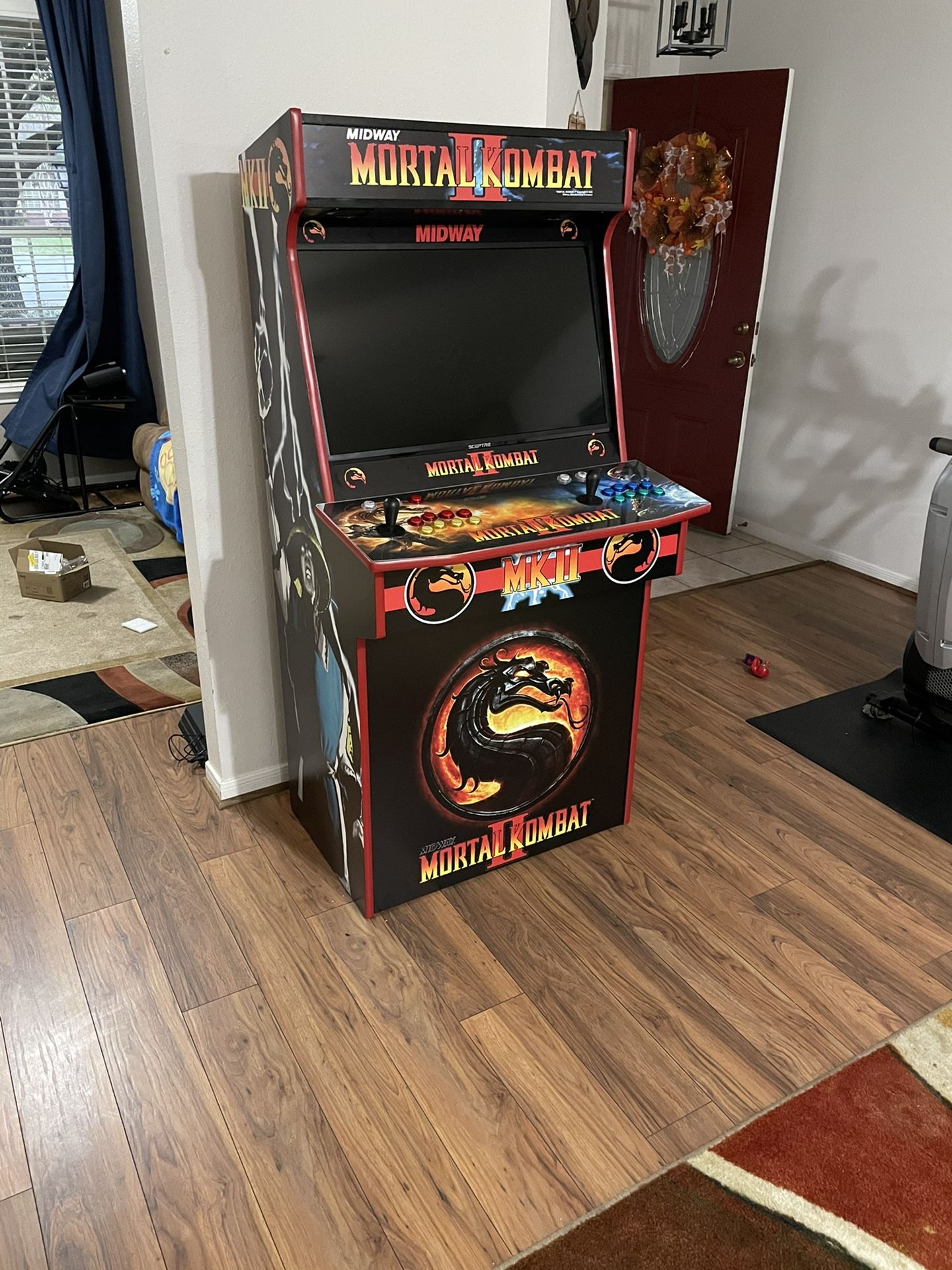 Arcade machine cabinet, full size, over 12k games