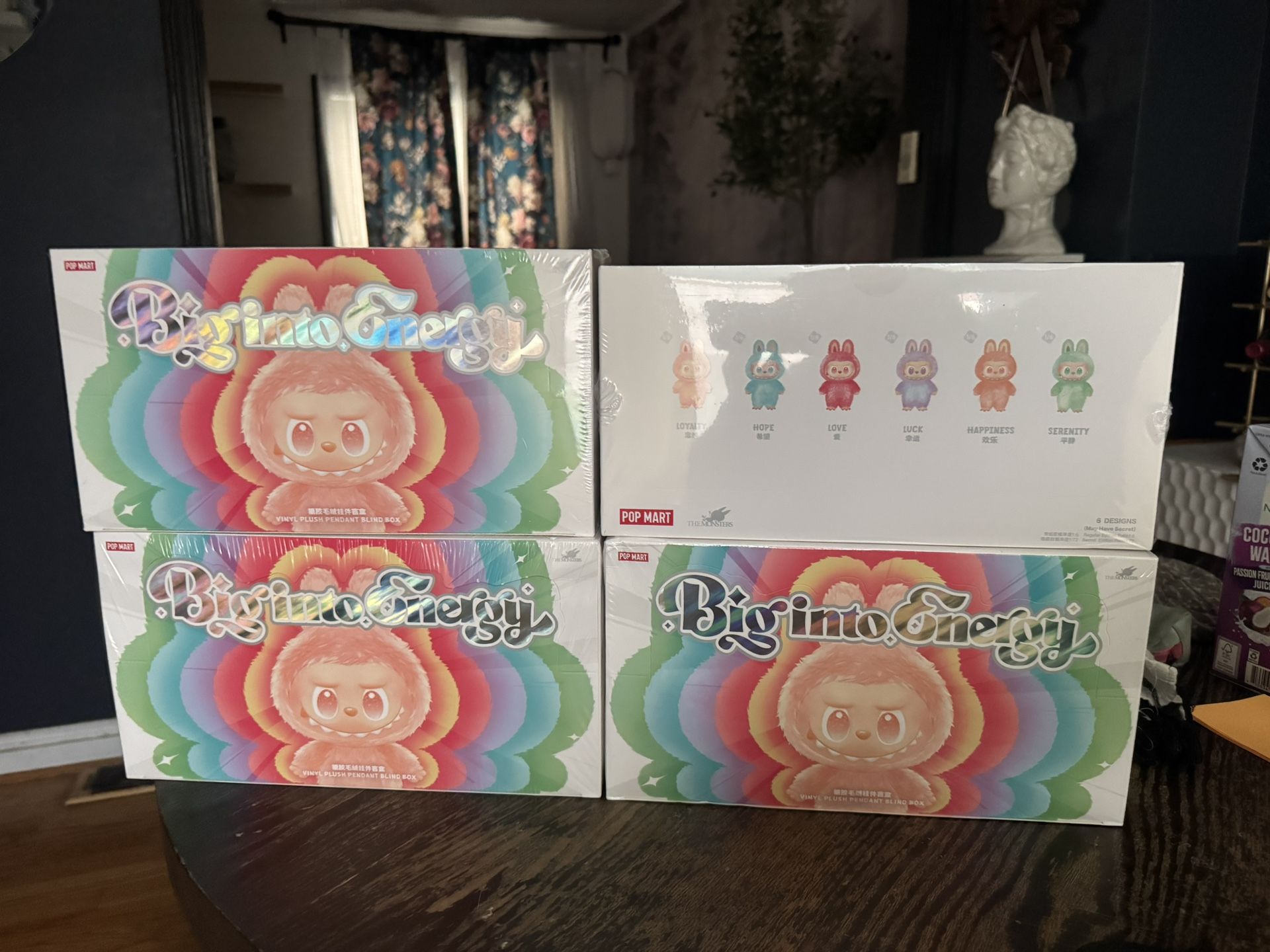 Authentic PopMart being into energy box set