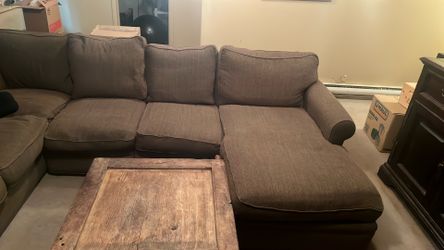 Down filled sofa-L shaped