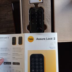 Yale ASSURE Lock 2 Black Suade Brand New