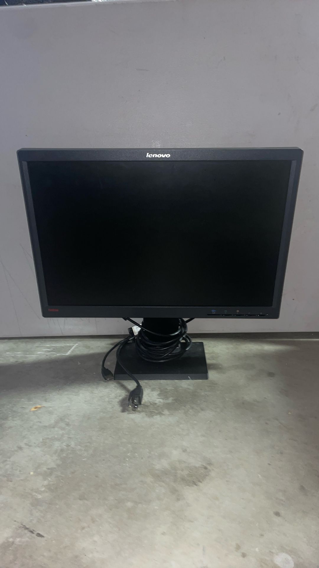 Black Ienovo Monitor
