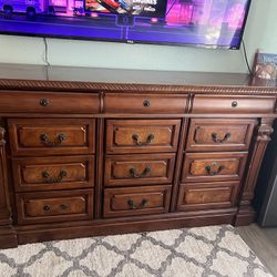 Traditional - Real Wood Dresser- Cherry