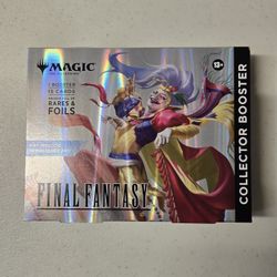 Magic The Gathering Final Fantasy Collector Booster Pack Sealed