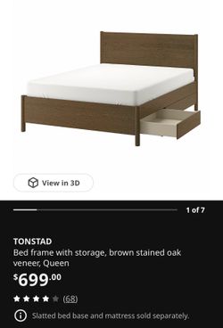 Tonstad ikea bedframe