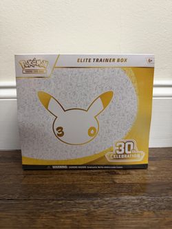 Pokémon 30th Anniversary Celebration Elite Trainer Box ETB Sealed