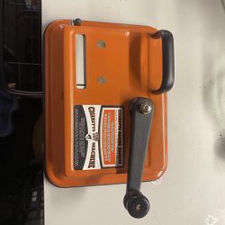 Machine Of Making Cigarrate 