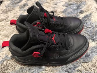 Jordan Spizike Black Red Sneakers