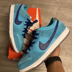 Nike Dunks Blue Fury Sz 10