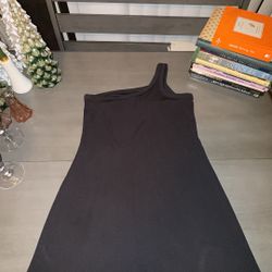 All In Motion Black One-Shoulder Dress - Size Large 
