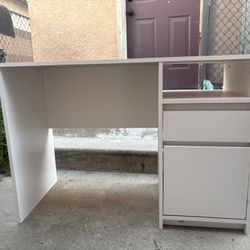 White Wooden Desk $30