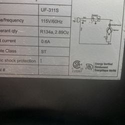 3.0 Mini Freezer $50