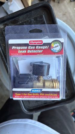 Propane Gas Gauge leak Detector new Box of new nails