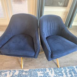 Set of two chairs ( West elm)
