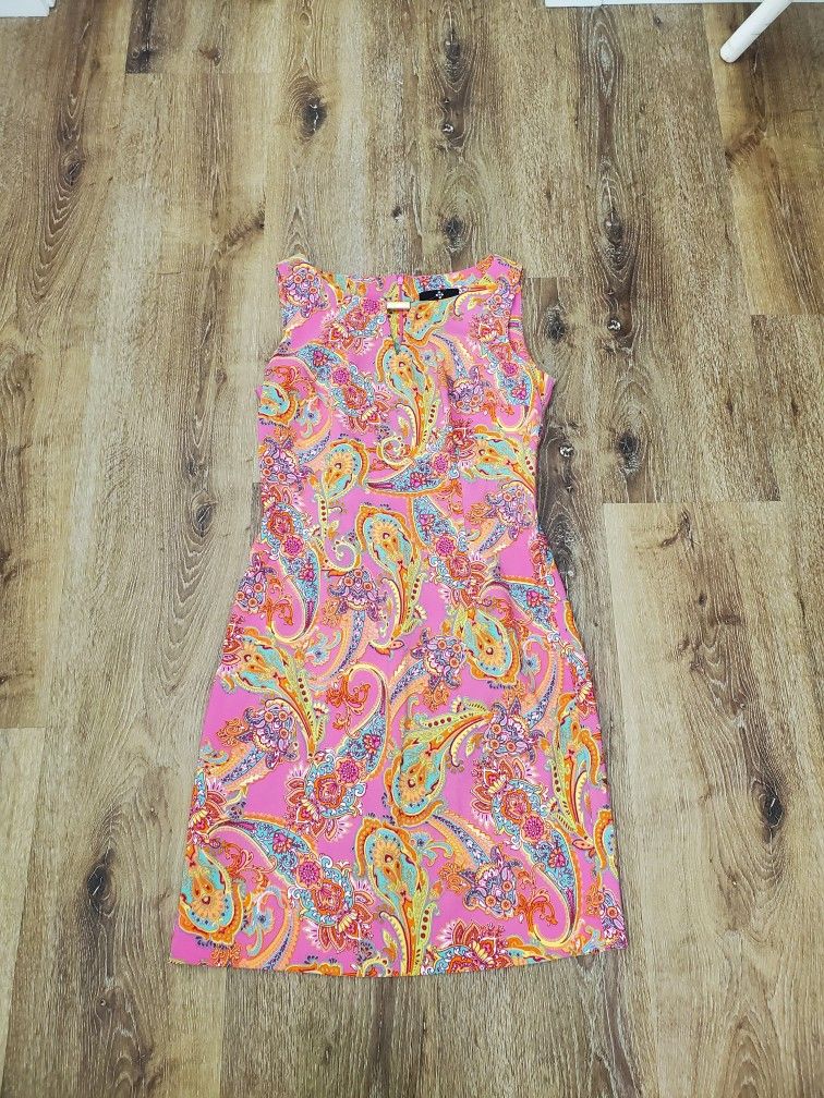 Ronni Nicole beautiful pink dress sz 6