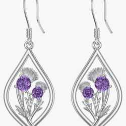 Thistle Drop Earrings 