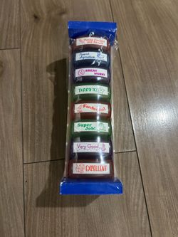 Teacher stamps - lakeshore 8pc