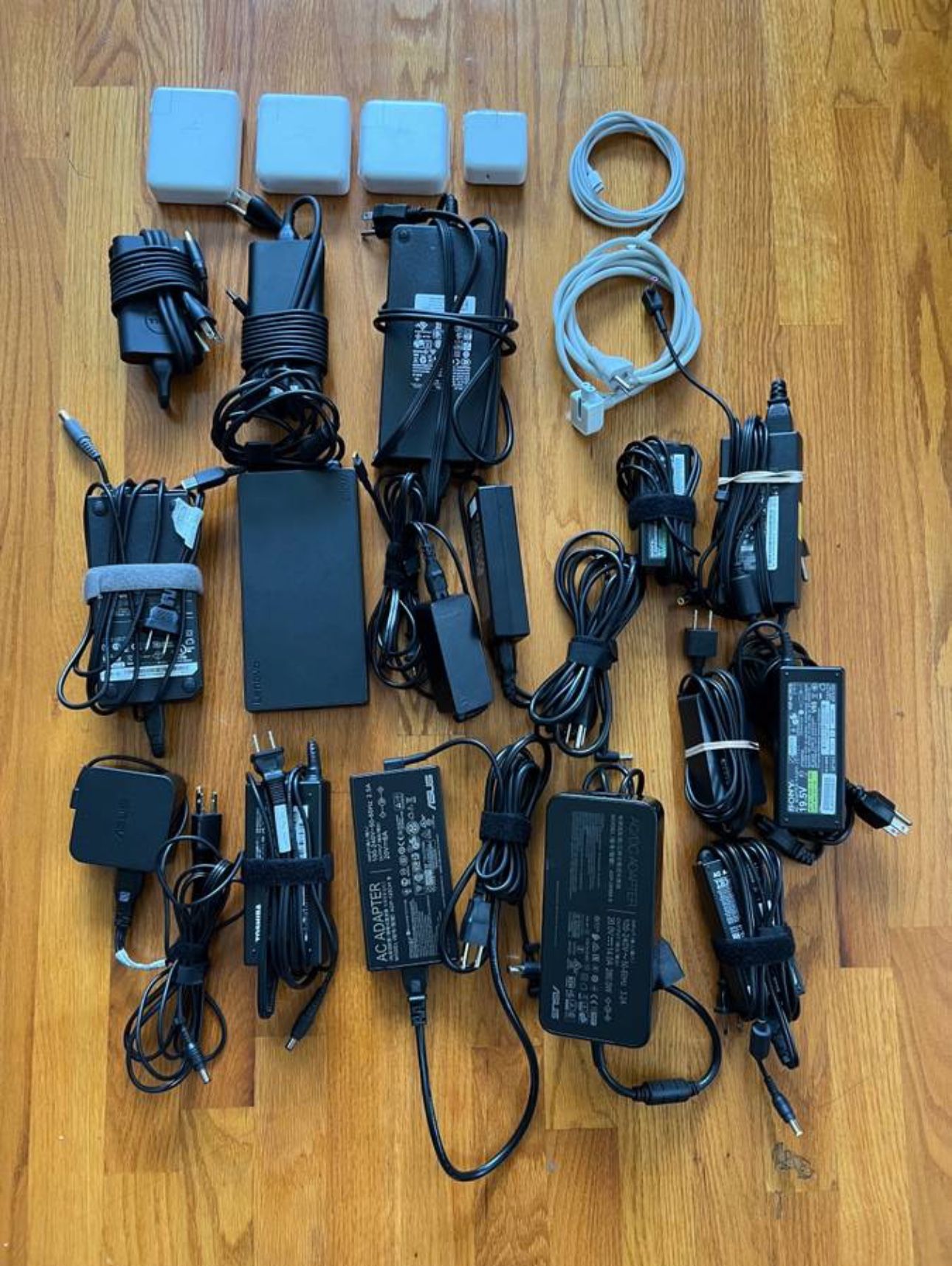 Genuine OEM Dell Lenovo HP Apple MSI ASUS Acer Toshiba Sony ChromeBook Power AC Adapter 45W 65W 90W 120W 130W 180W 240W Charger Laptop PLEASE READ