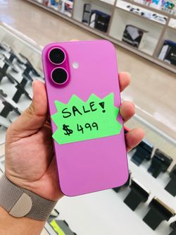 iPhone 16 regular 128gb AT&T cricket