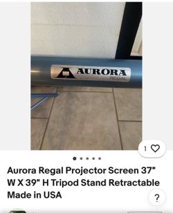 Projection movie screen