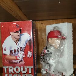 Los Angeles Angels MVP 2 Of 3 Mike Trout Bobble Head