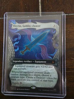 Surge Foil MTG Orcist, Goblin Cleaver