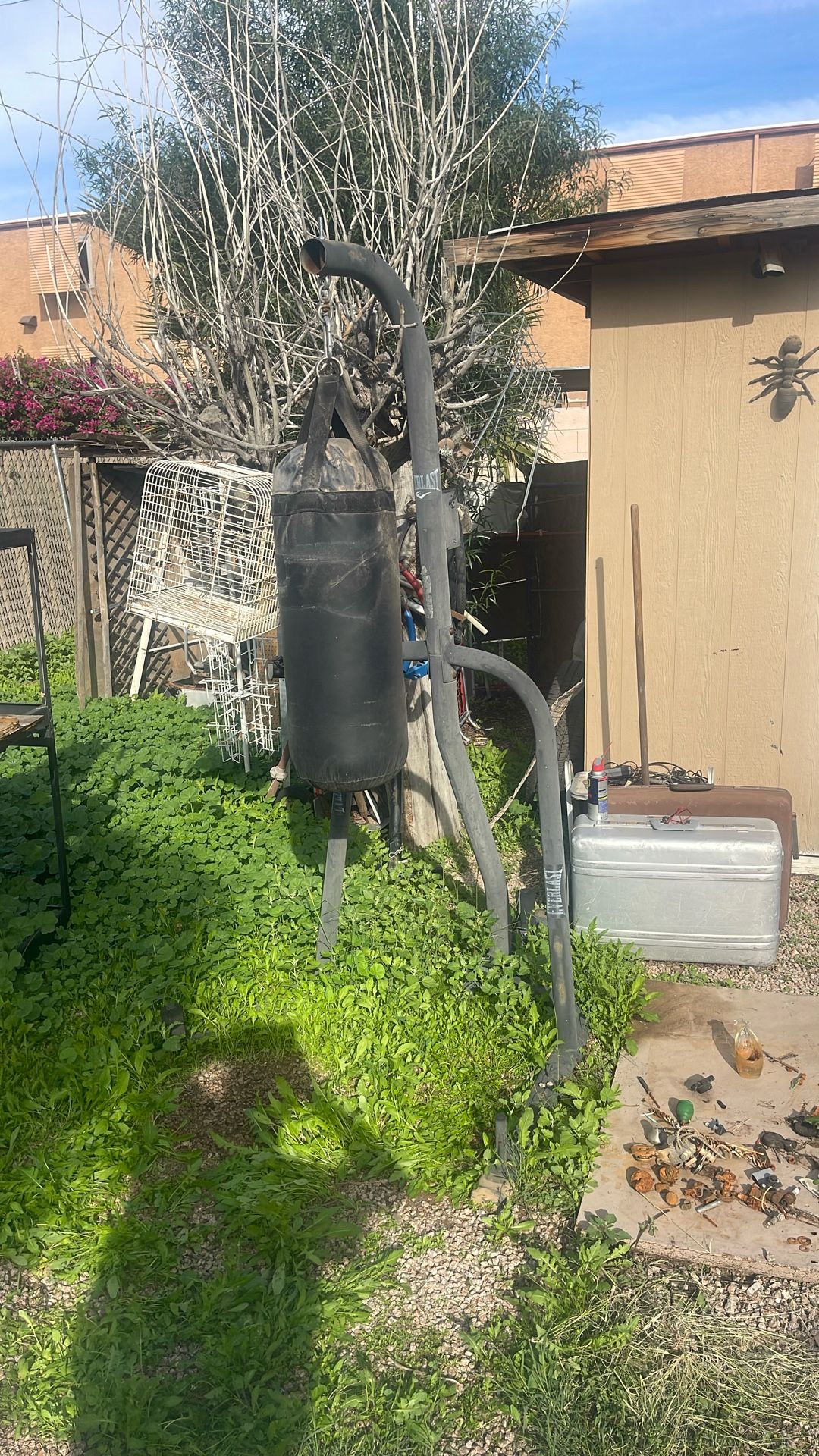 Everlast Boxing Stand With Small Bag