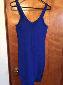 Xoxo royal blue dress