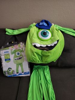 Monsters Inc Mike Wazowski Child Halloween Costume