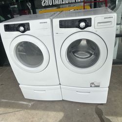 SAMSUNG WASHER AND DRYER