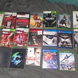 PS4, PS3, XBOX 360, XBOX ONE and PC games